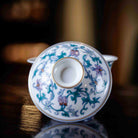 Xi Fan Lian 130cc - Jing De Zhen Porcelain Gaiwan - zycs_China