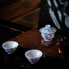 Xi Fan Lian 130cc - Jing De Zhen Porcelain Gaiwan - zycs_China