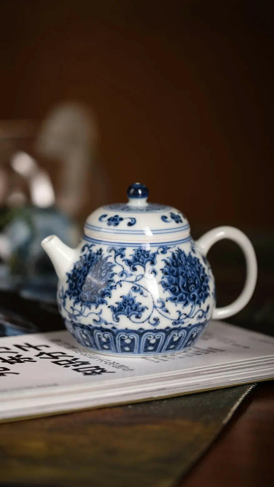 Xi Fan Lian - Jing De Zhen Hand - drawn Teatop - zycs_China - tea - teapot