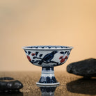 Xi Que Deng Mei - Jing De Zhen Porcelain Teacup - zycs_China