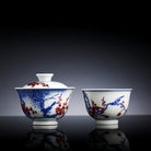 Xi Shang Mei Shao 100cc - Jing De Zhen Porcelain Gaiwan - zycs_China