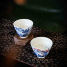 Xi Shang Mei Shao 110cc - Jing De Zhen Porcelain Teacup - zycs_China