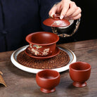 Xi Shang Mei Shao 180cc - Yixing Handmade Gaiwan - zycs_China
