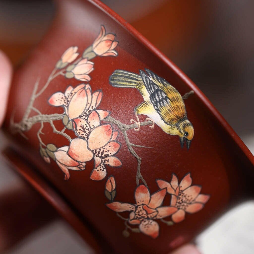 Xi Shang Mei Shao 180cc - Yixing Handmade Gaiwan - zycs_China