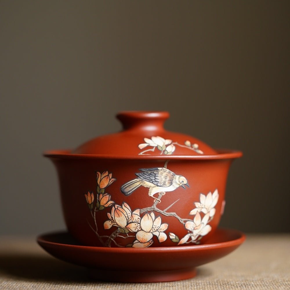 Xi Shang Mei Shao 180cc - Yixing Handmade Gaiwan - zycs_China