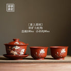 Xi Shang Mei Shao 180cc - Yixing Handmade Gaiwan - zycs_China