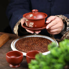 Xi Shang Mei Shao 180cc - Yixing Handmade Gaiwan - zycs_China