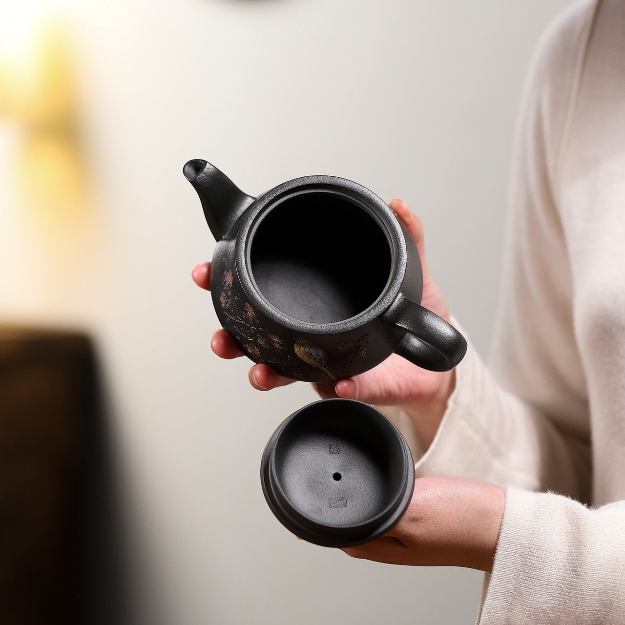 Xi Shang Mei Shao 250cc - Yixing Handmade Teapot - zycs_China