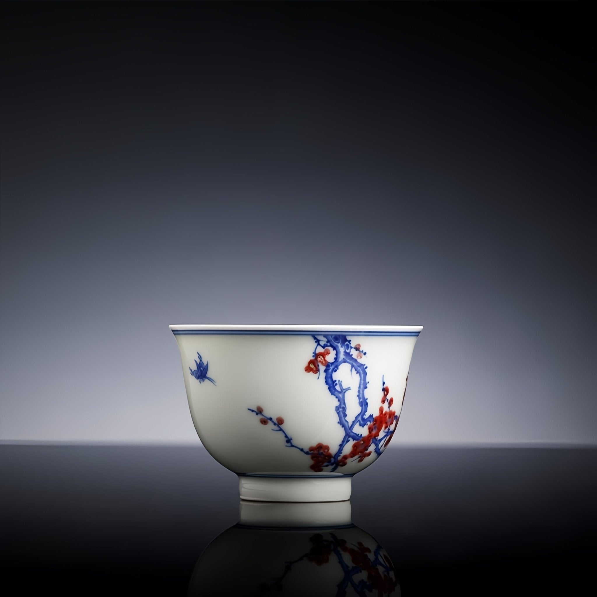 Xi Shang Mei Shao 80cc - Jing De Zhen Porcelain Teacup - zycs_China