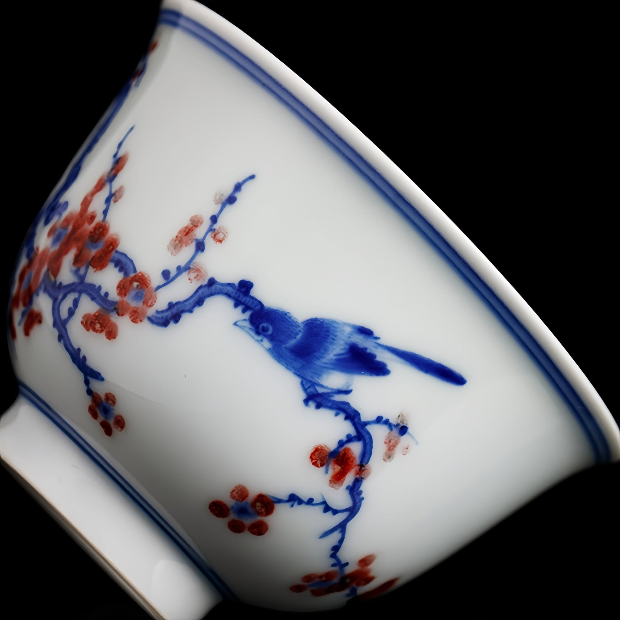 Xi Shang Mei Shao 80cc - Jing De Zhen Porcelain Teacup - zycs_China
