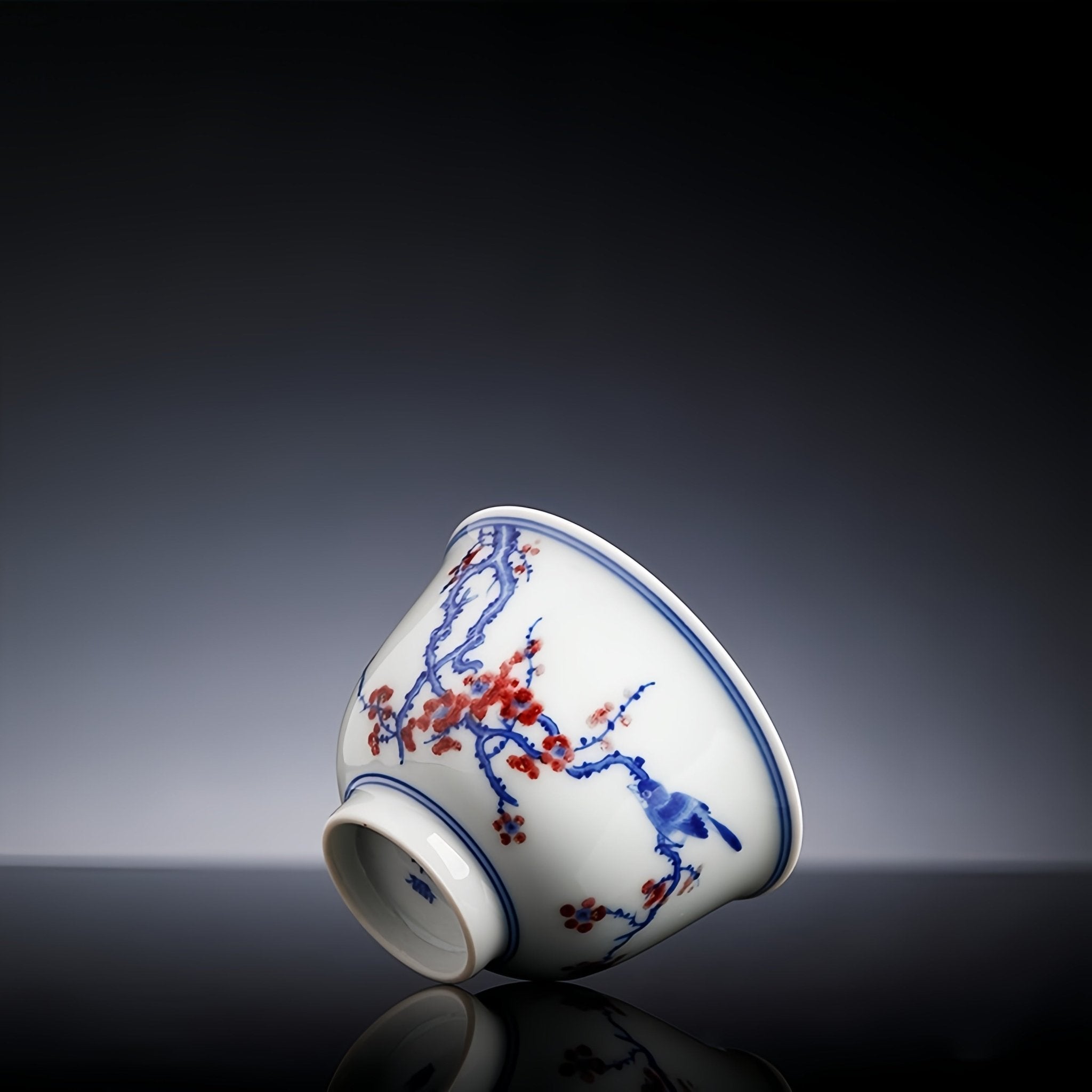 Xi Shang Mei Shao 80cc - Jing De Zhen Porcelain Teacup - zycs_China