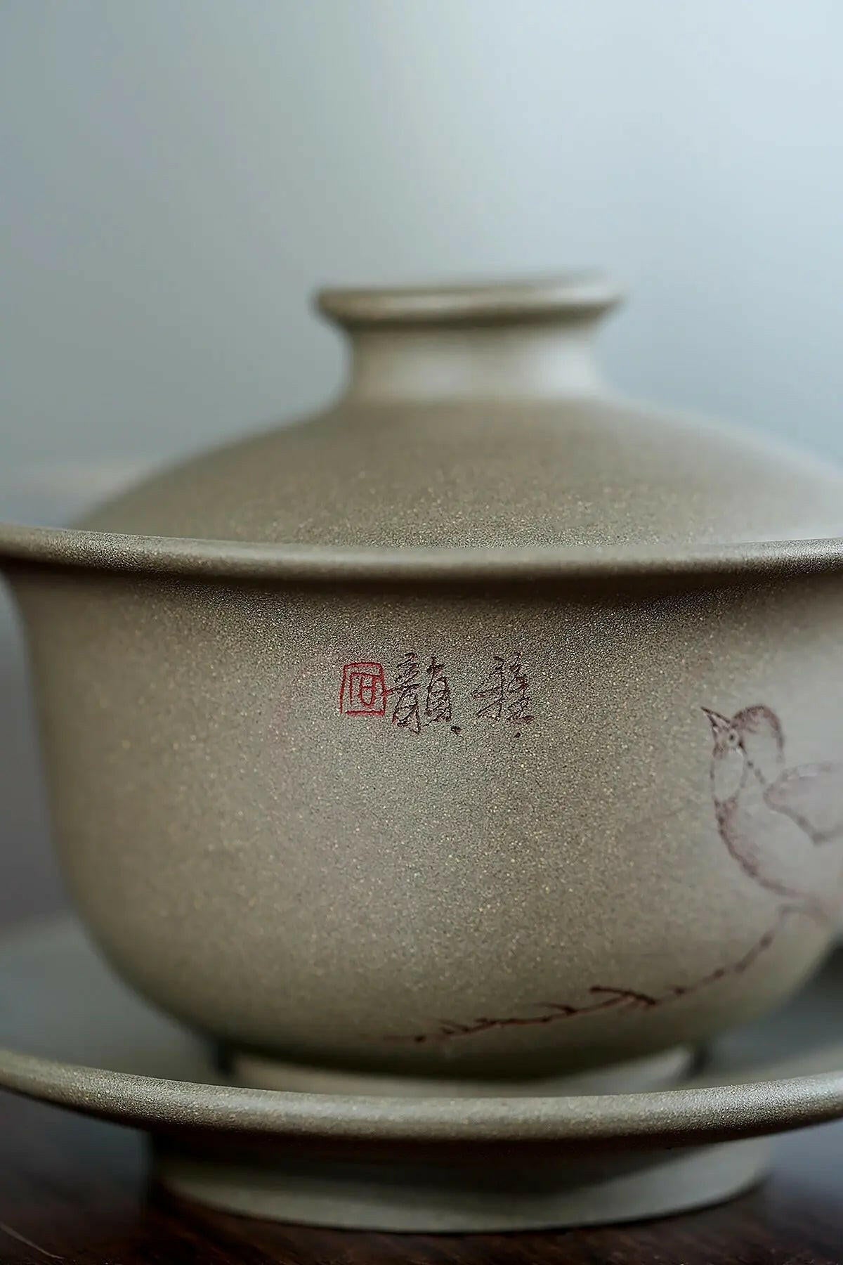 Xi Shang Zhi Tou 140cc - Yixing Handmade Gaiwan - zycs_China
