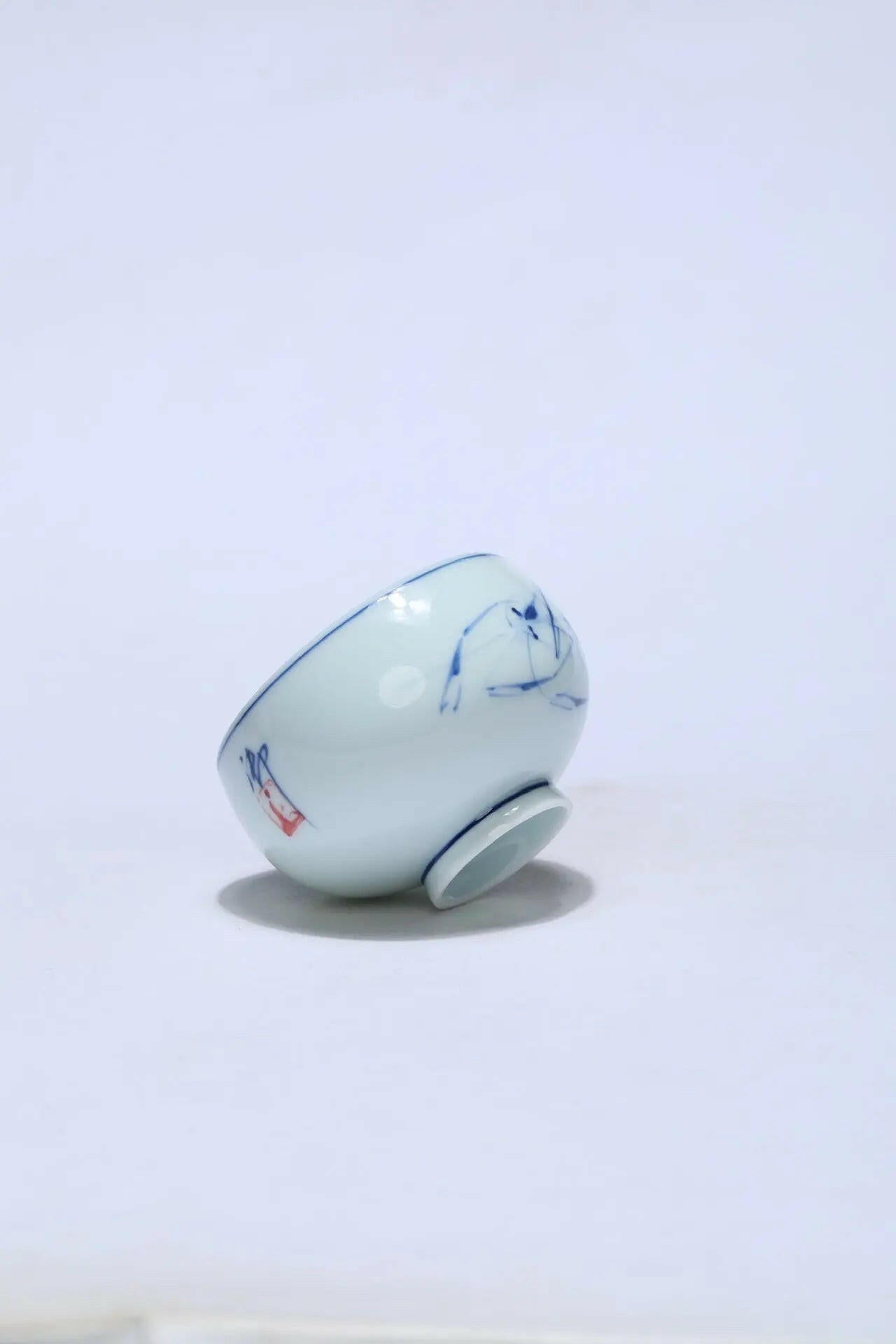 Xia Qu Bei 150cc - Jing De Zhen Handmade Teaware Teacup - zycs_China - tea - teapot