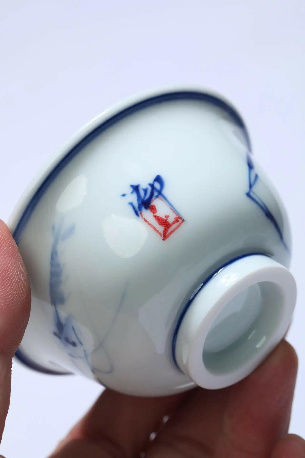 Xia Qu Bei 80cc - Jing De Zhen Handmade Teaware Teacup - zycs_China - tea - teapot