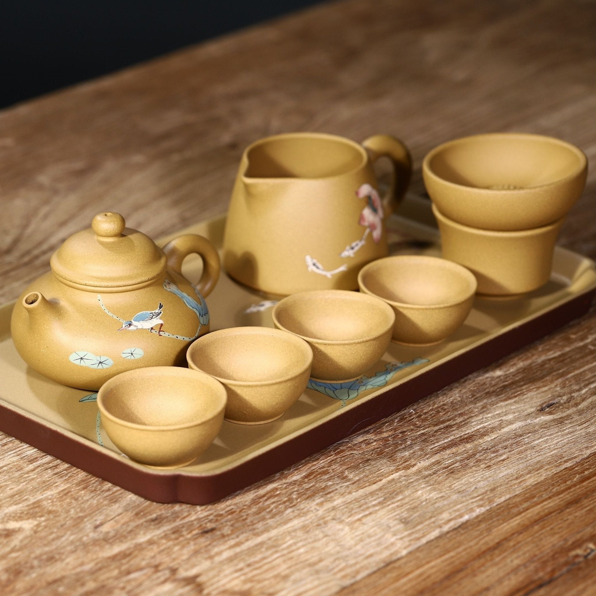 Xiang Lian yi Qing Tao Zu 170cc - Yixing Handmade Teapot - zycs_China