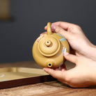 Xiang Lian yi Qing Tao Zu 170cc - Yixing Handmade Teapot - zycs_China