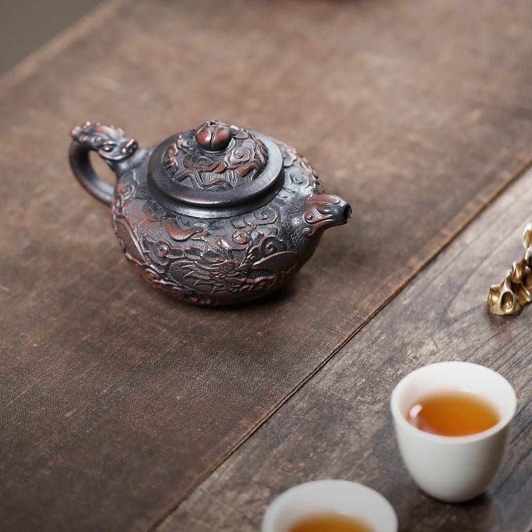 Xiang Long Lian Zi 200cc - Yixing Handmade Teapot 江苏宜兴