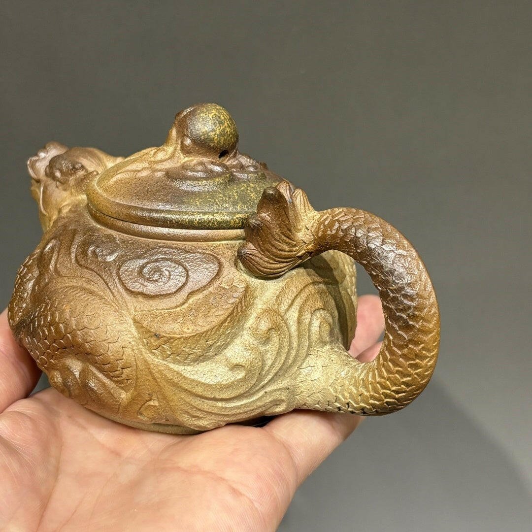 Xiang Long Na Fu 220cc - Yixing Handmade Teapot - zycs_China