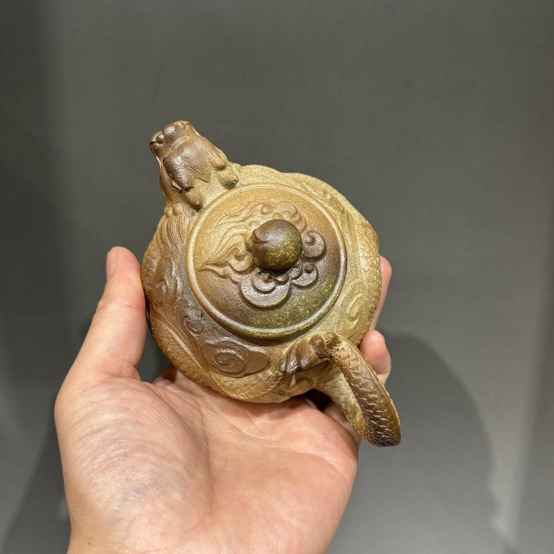Xiang Long Na Fu 220cc - Yixing Handmade Teapot - zycs_China