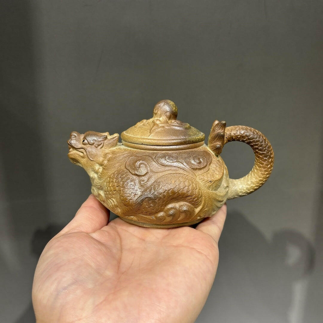 Xiang Long Na Fu 220cc - Yixing Handmade Teapot - zycs_China