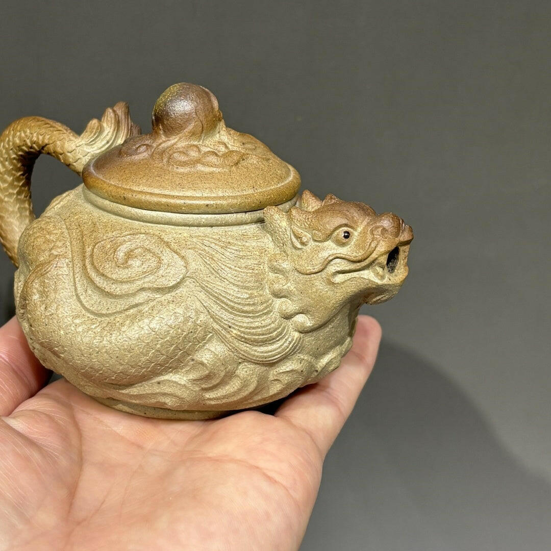 Xiang Long Na Fu 220cc - Yixing Handmade Teapot - zycs_China