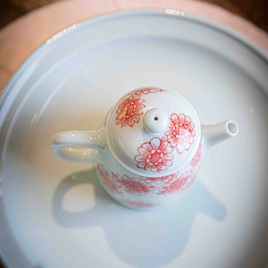 Xiang Ri Kui - Jing De Zhen Porcelain Teapot - zycs_China