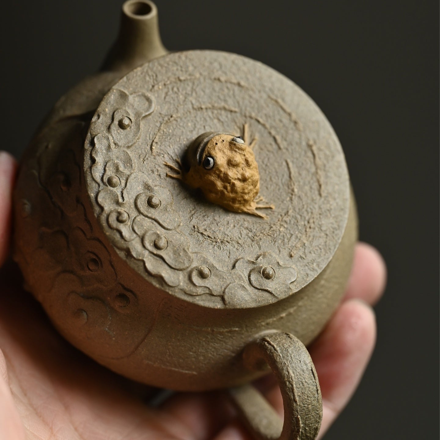 Xiang Yun Jin Chan 150cc - Yixing Handmade Teapot - zycs_China