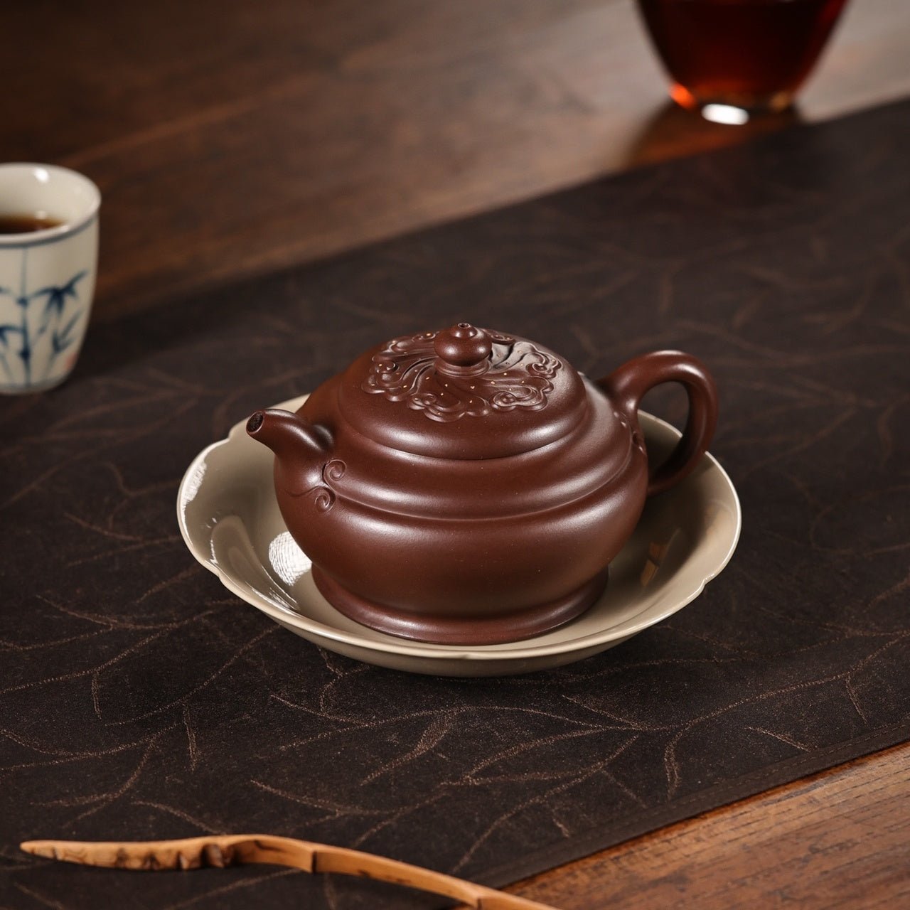 Xiang Yun Ru Yi 200cc - Yixing Handmade Teapot - zycs_China