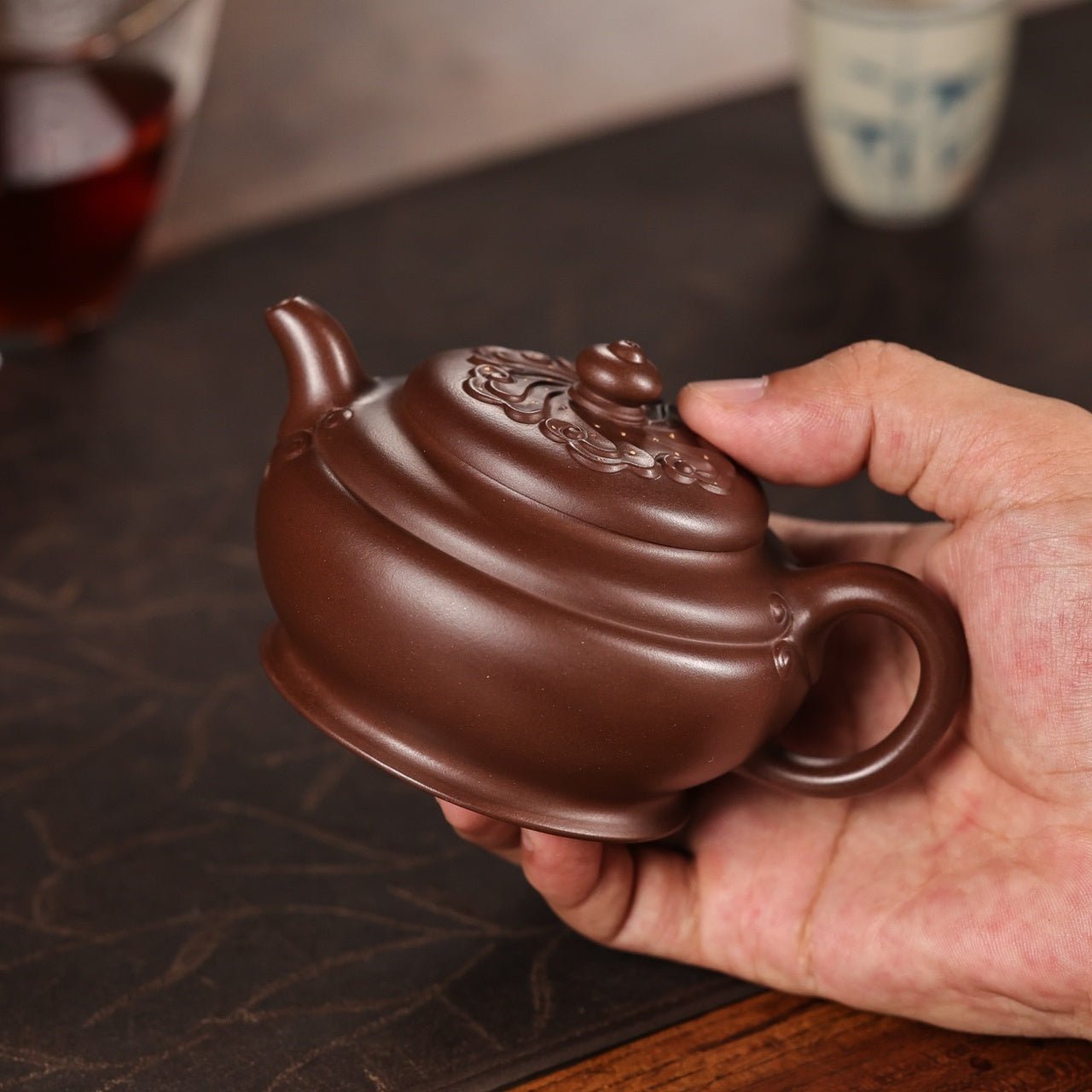 Xiang Yun Ru Yi 200cc - Yixing Handmade Teapot - zycs_China