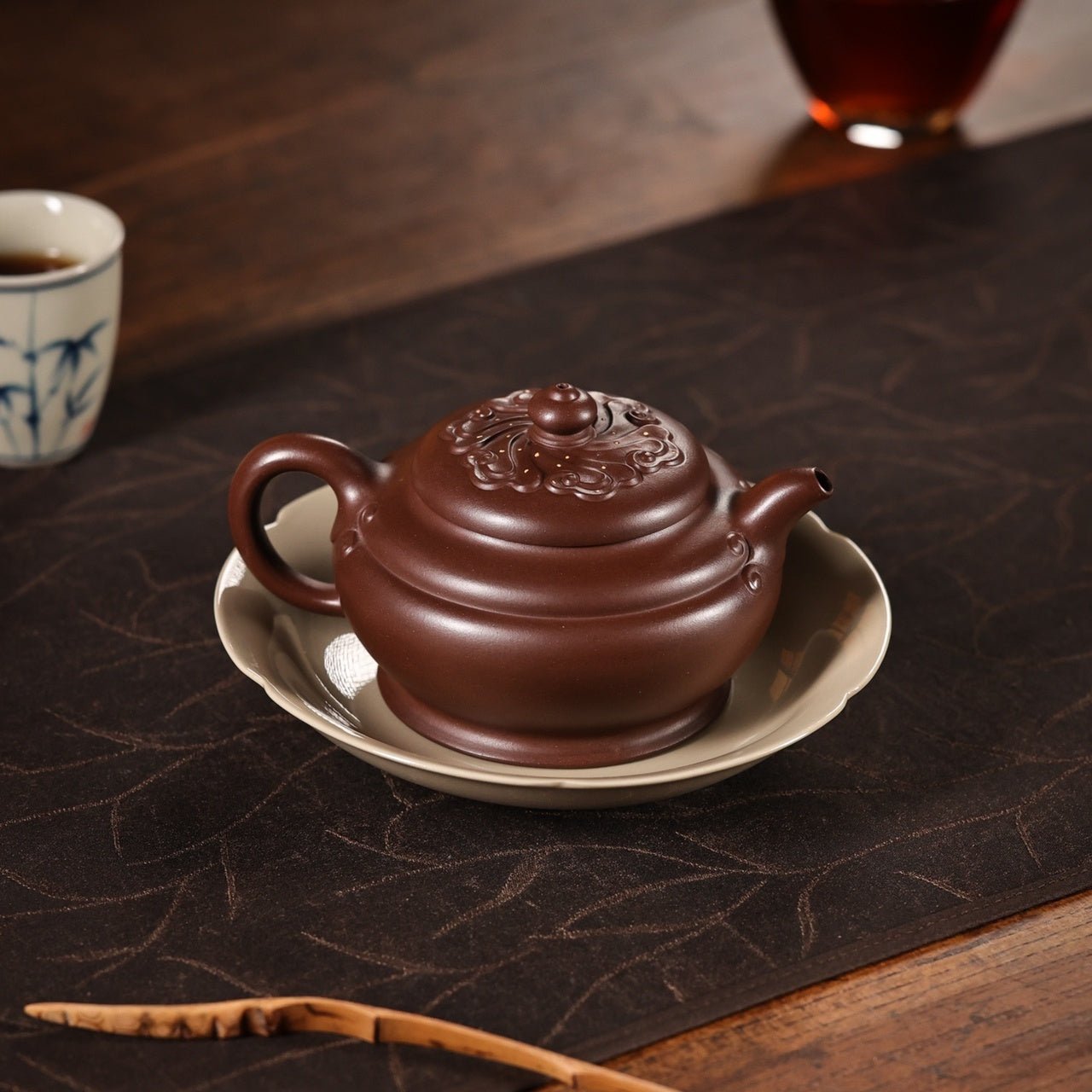 Xiang Yun Ru Yi 200cc - Yixing Handmade Teapot - zycs_China