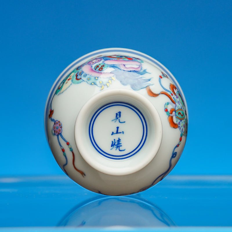 Xiang Yun Xing Shi 130cc - Jing De Zhen Porcelain Gaiwan - zycs_China