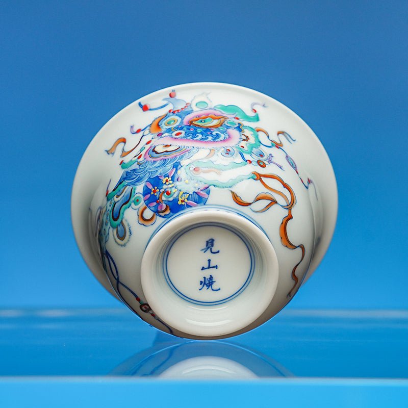 Xiang Yun Xing Shi 130cc - Jing De Zhen Porcelain Gaiwan - zycs_China