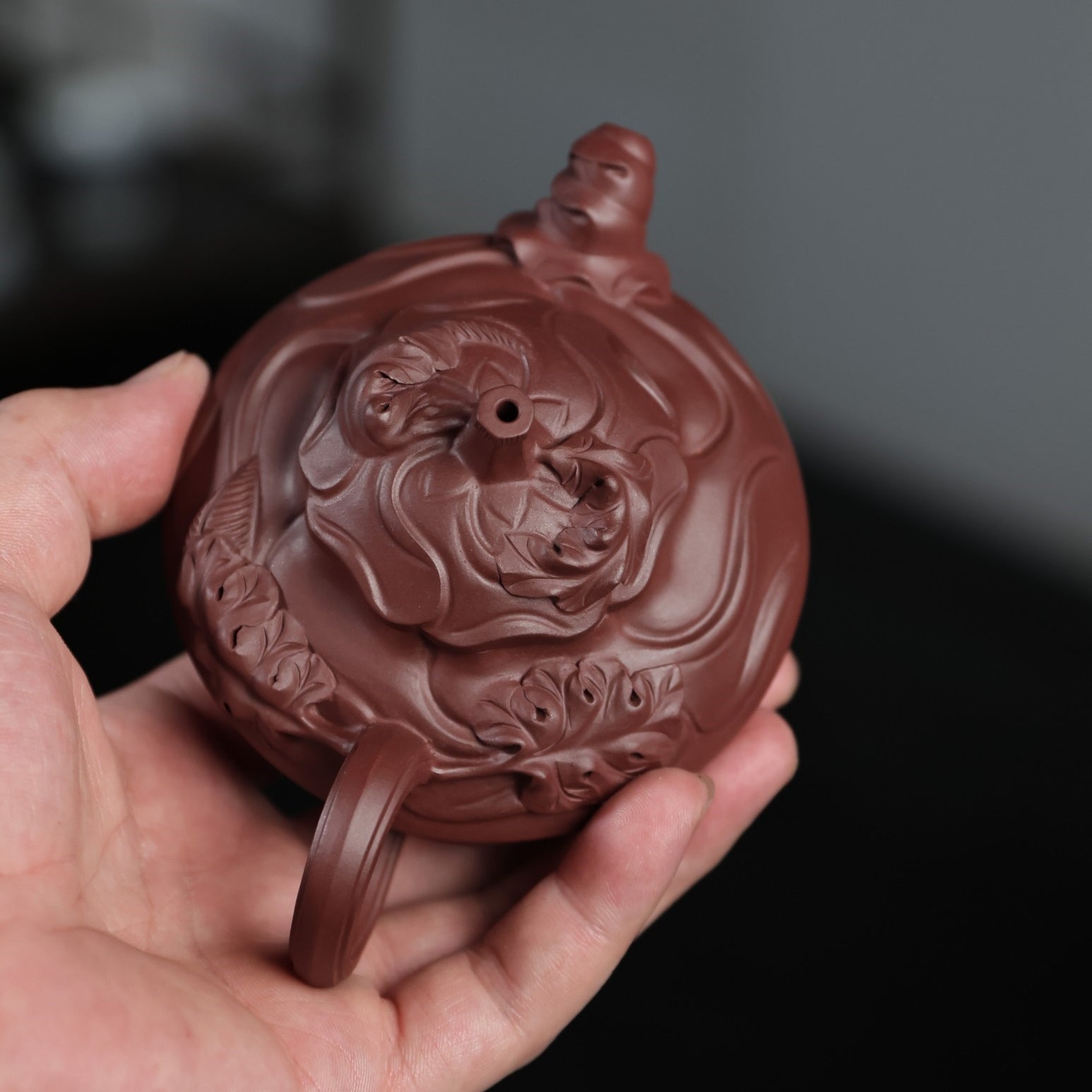 Xiao Feng Juan Kui 210cc - Yixing Handmade Teapot - zycs_China