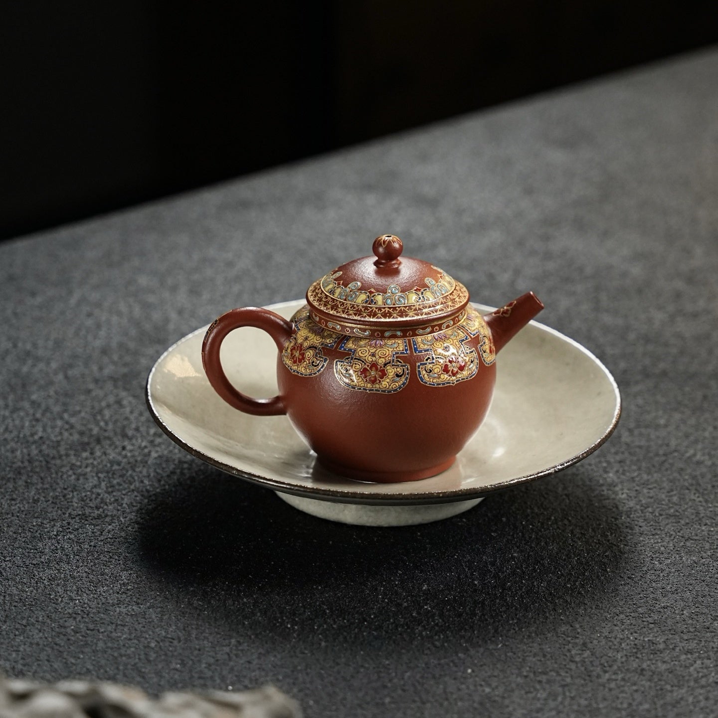 Xiao Gong Deng 100cc - Yixing Handmade Teapot - zycs_China