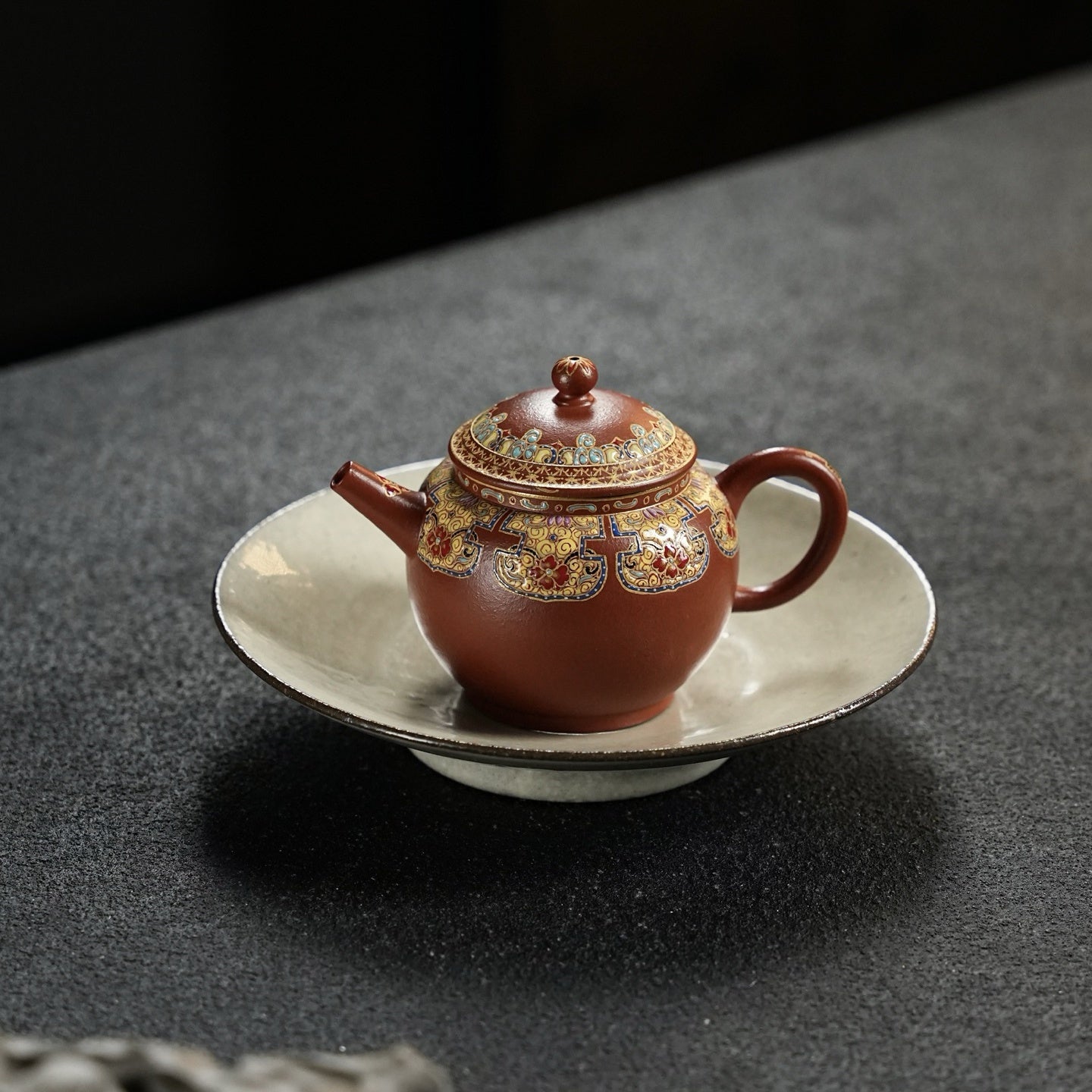 Xiao Gong Deng 100cc - Yixing Handmade Teapot - zycs_China