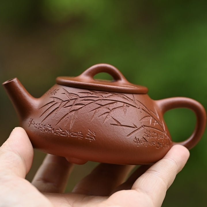 Xiao Ping Gai 90cc - Yixing Handmade Teapot - zycs_China