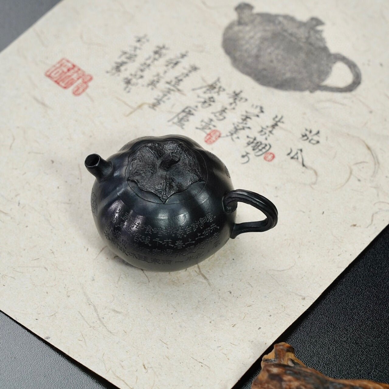 Xiao Qie Gua 100cc - Yixing Handmade Teapot - zycs_China