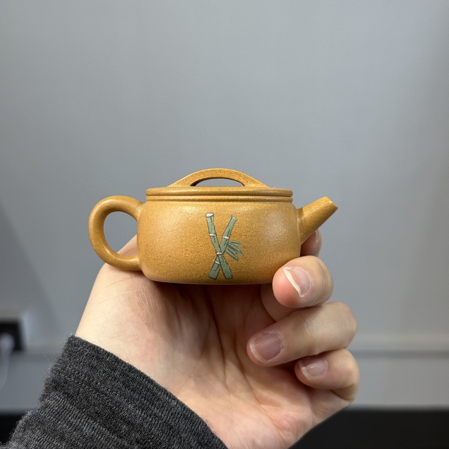 Xiao Xiao Han Wa 60cc - Yixing Handmade Teapot - zycs_China