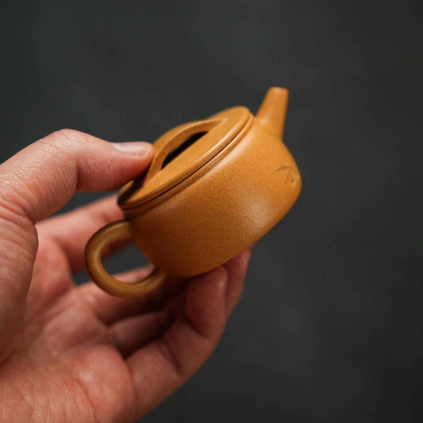 Xiao Xiao Han Wa 60cc - Yixing Handmade Teapot - zycs_China