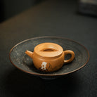 Xiao Xiao Han Wa 60cc - Yixing Handmade Teapot - zycs_China