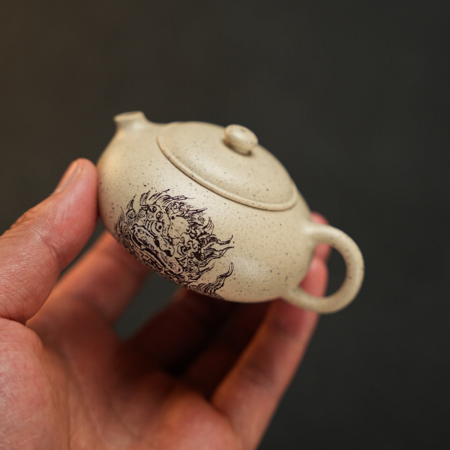 Xiao Xiao Xi Shi 80cc - Yixing Handmade Teapot - zycs_China