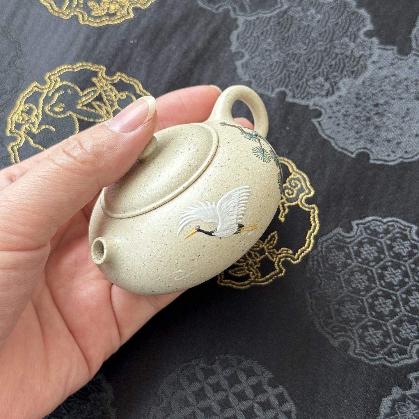 Xiao Xiao Xi Shi 80cc - Yixing Handmade Teapot - zycs_China