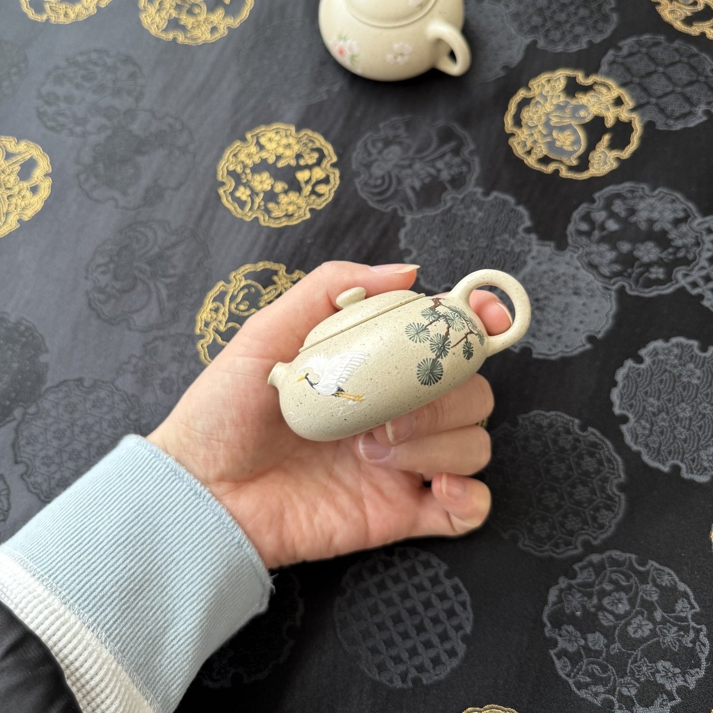 Xiao Xiao Xi Shi 80cc - Yixing Handmade Teapot - zycs_China