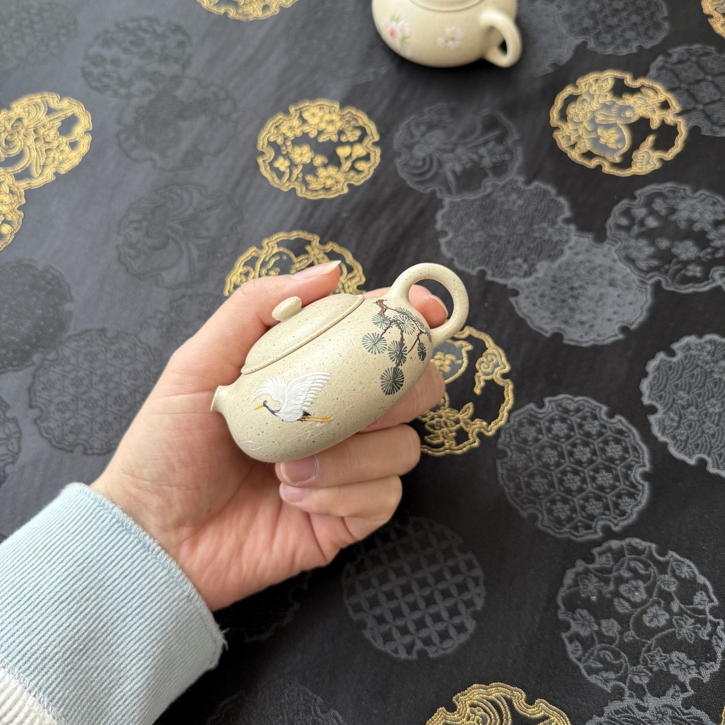 Xiao Xiao Xi Shi 80cc - Yixing Handmade Teapot - zycs_China