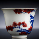 Xie Shou Bai Tou 75cc - Jing De Zhen Porcelain Teacup - zycs_China
