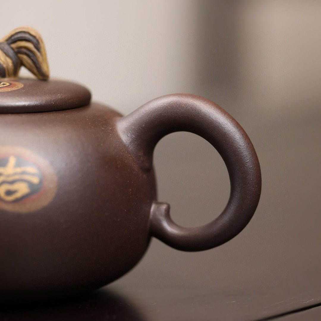 Xiong Ji 170cc - Yixing Handmade Teapot - zycs_China