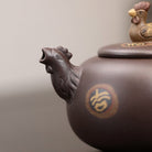 Xiong Ji 170cc - Yixing Handmade Teapot - zycs_China