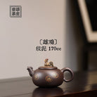 Xiong Ji 170cc - Yixing Handmade Teapot - zycs_China