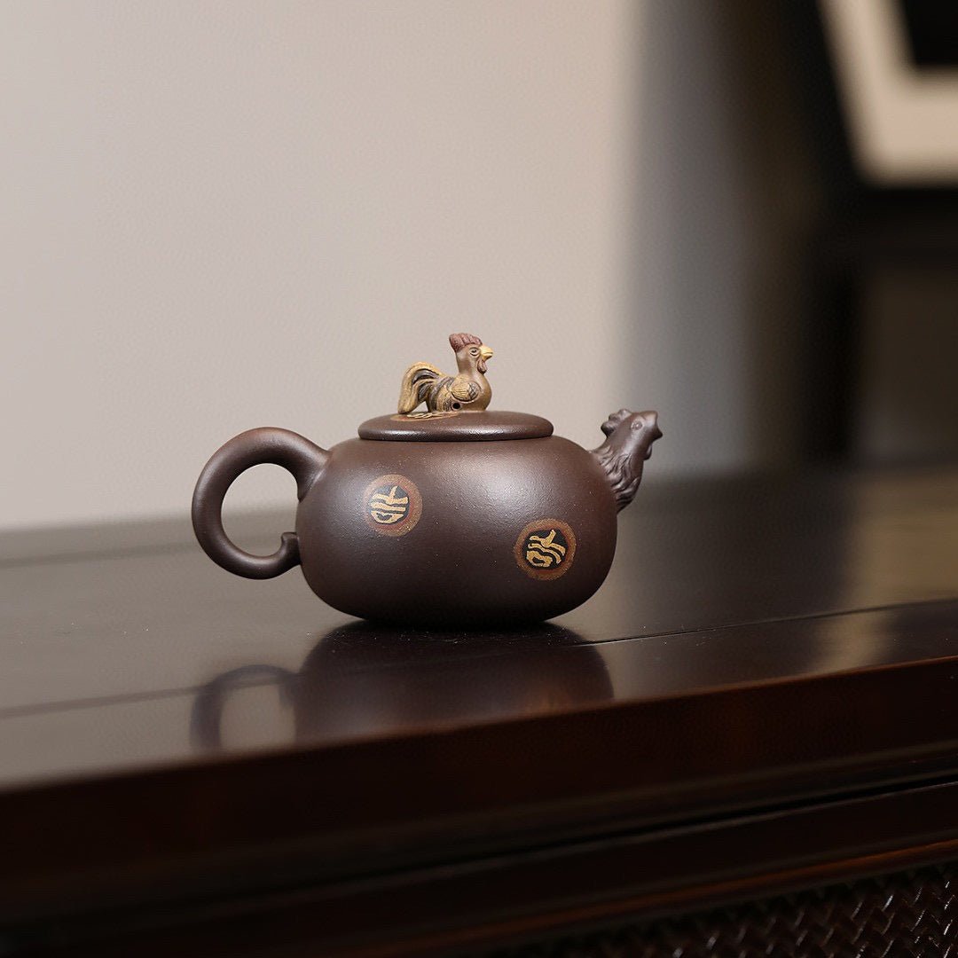 Xiong Ji 170cc - Yixing Handmade Teapot - zycs_China