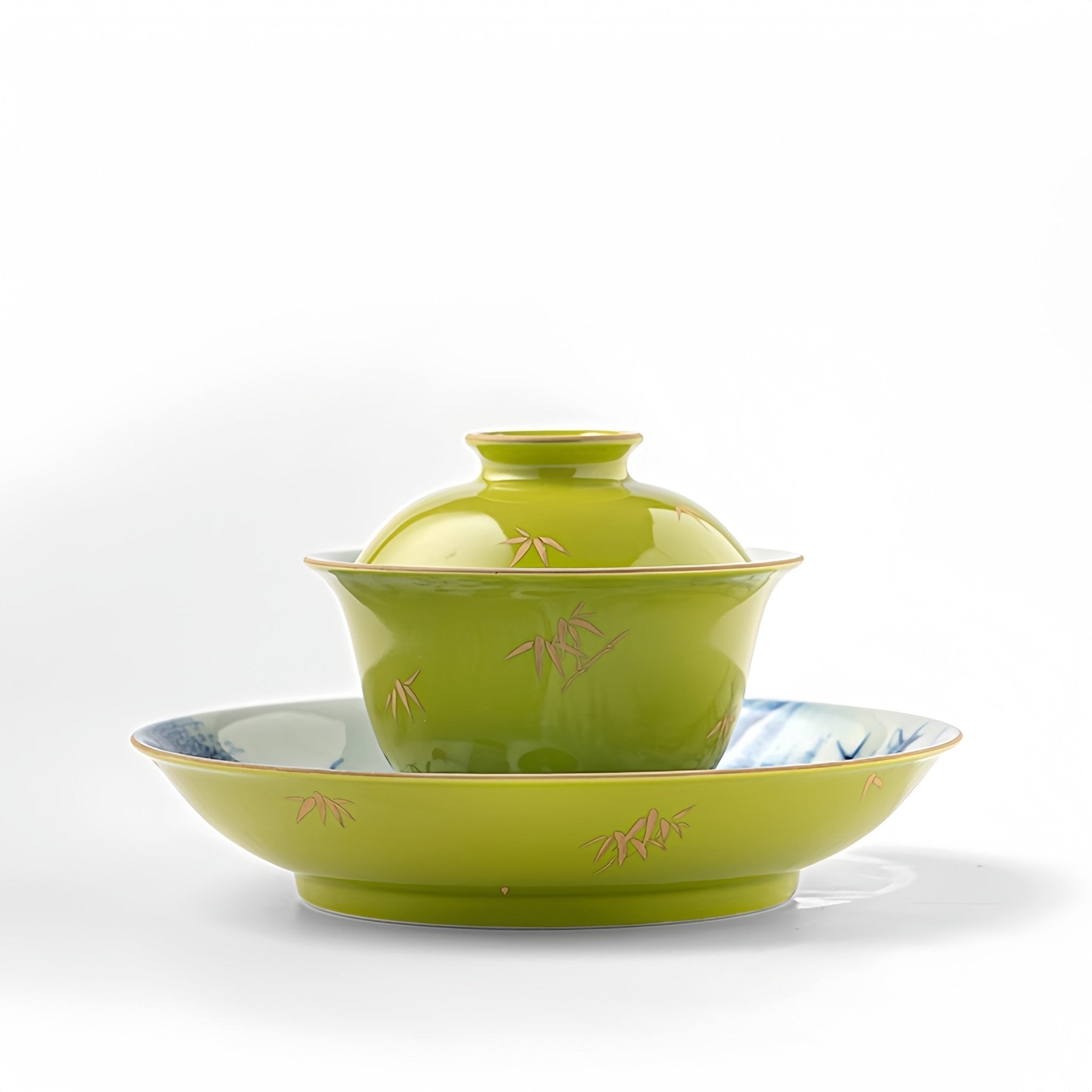 Xiong Mao 150cc - Jing De Zhen Porcelain Gaiwan - zycs_China